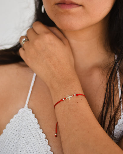 Pulsera Amuleto de Viaje Avión
