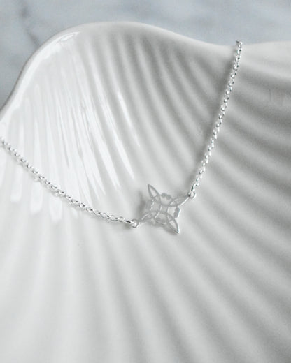 Pulsera Nudo de Bruja Plata 925