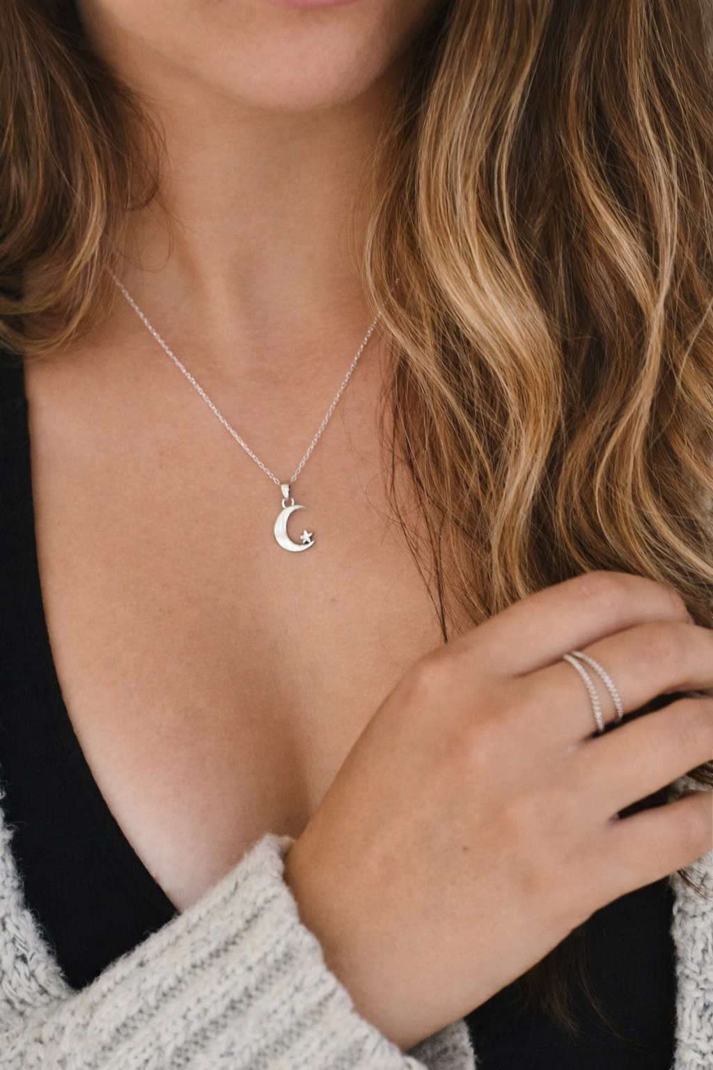 Collar Cielo Nocturno en plata 925