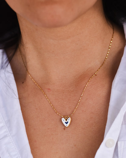 Corazón Blue Detail