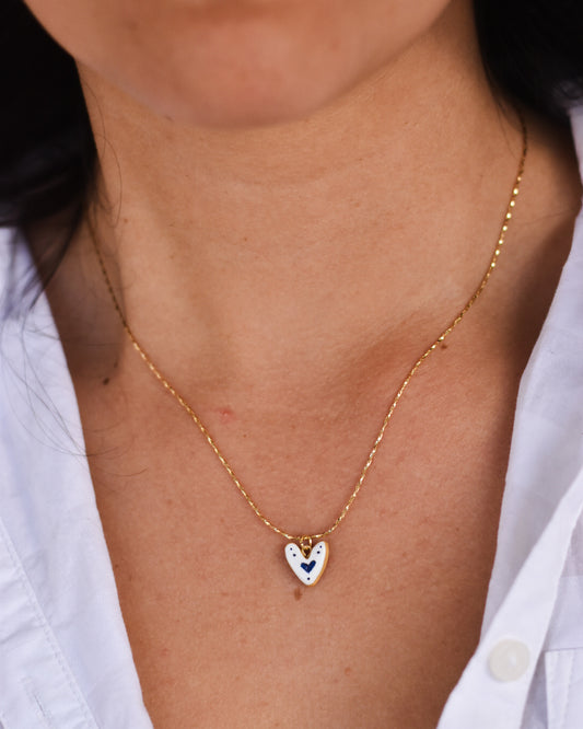 Corazón Blue Detail