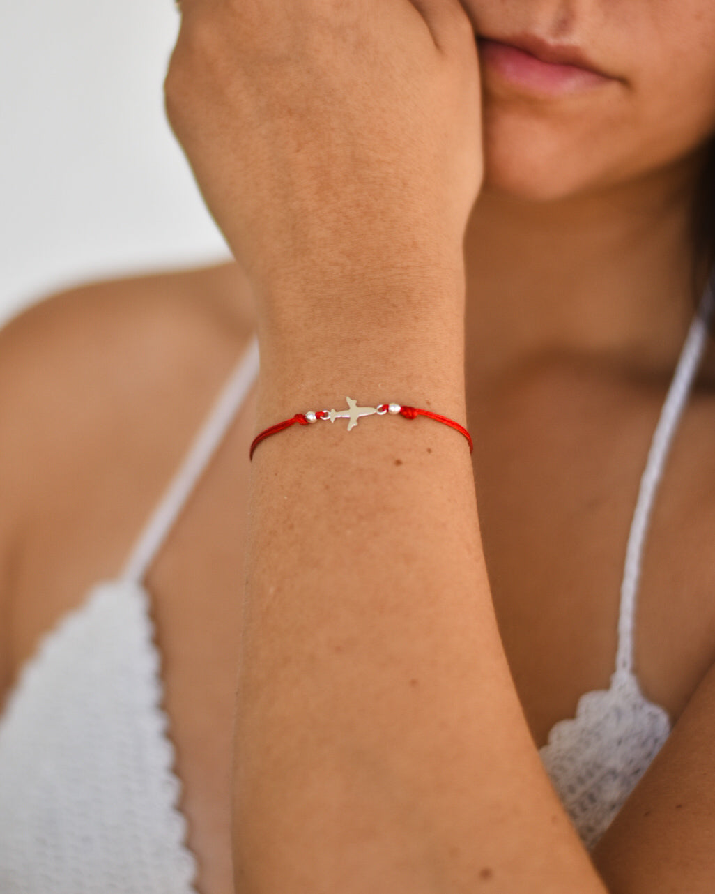 Pulsera Amuleto de Viaje Avión
