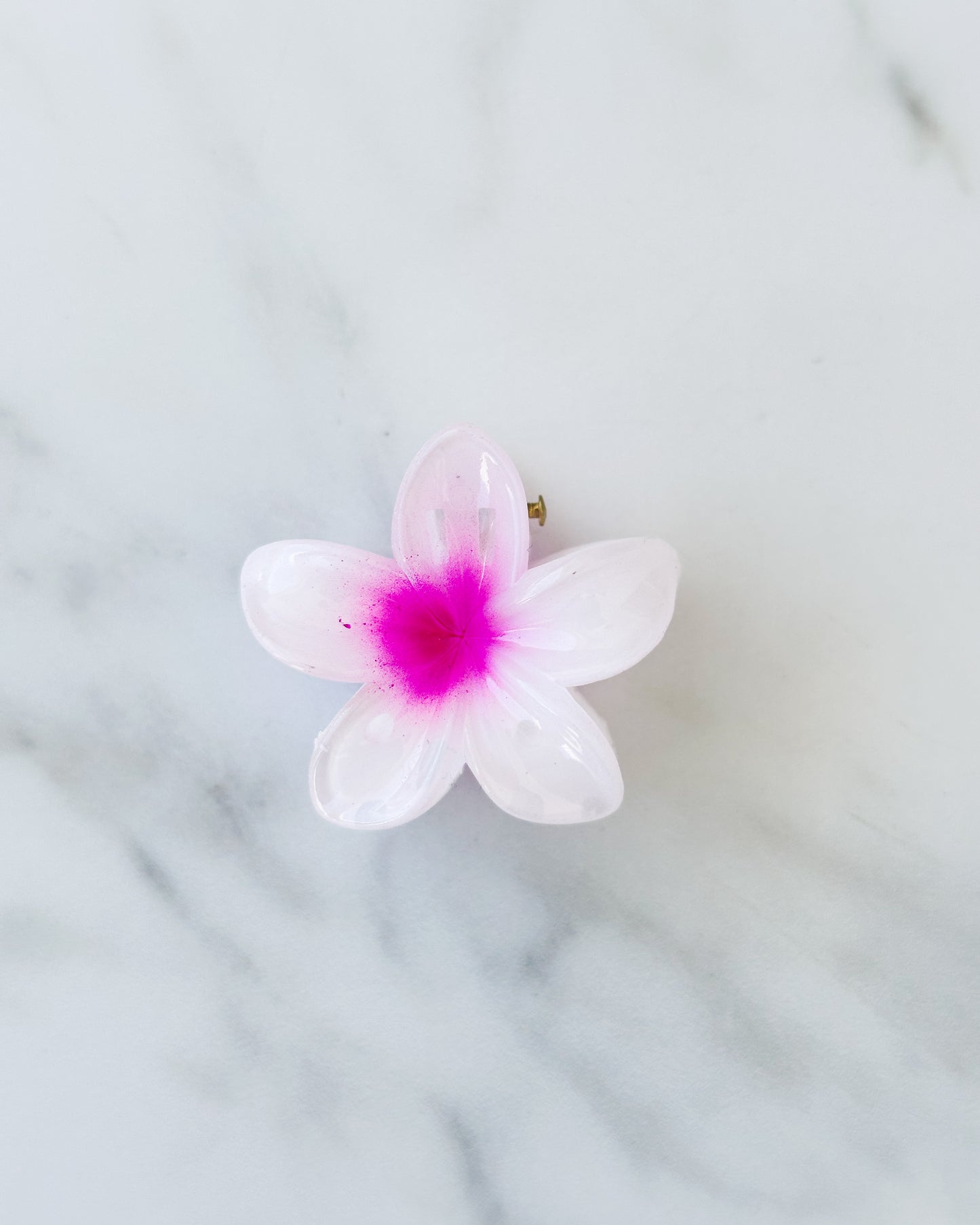 Mini pinche de flor hawaiana