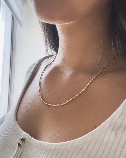 Collar Pulsera Miyuki 2 en 1