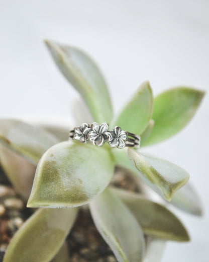 Midi Flores del Jardín - Plata 925 Tailandesa