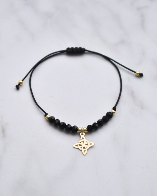 Pulsera Amuleto Nudo de Bruja Protector