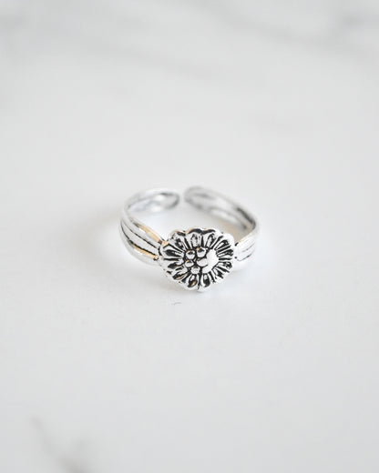 Midi Flor Margarita Plata 925