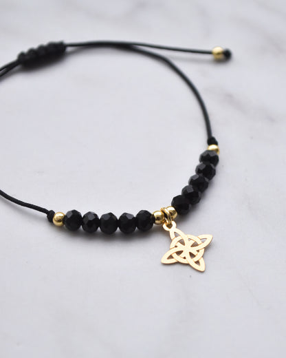 Pulsera Amuleto Nudo de Bruja Protector