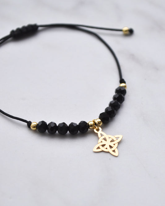 Pulsera Amuleto Nudo de Bruja Protector