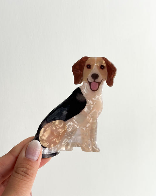 Traba para el pelo diseño perrito beagle