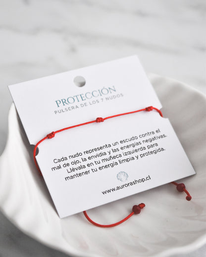 Pulsera 7 Nudos de Protección