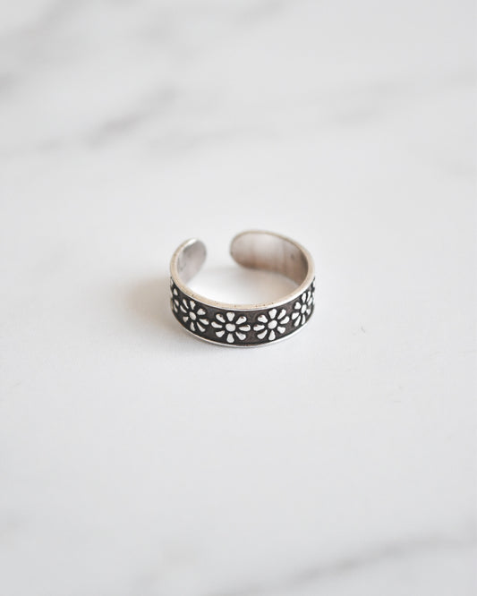 Midi Flores - Plata 925 Tailandesa