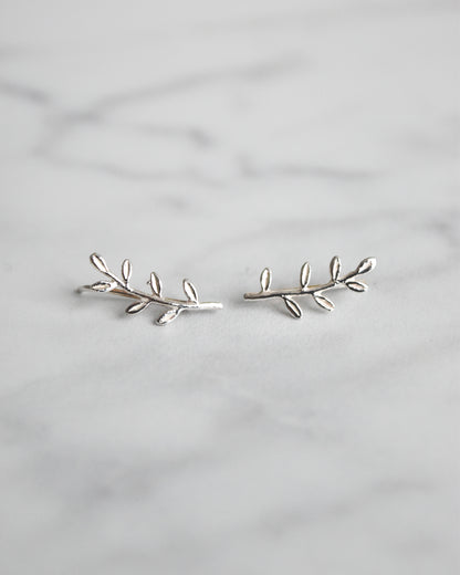 Aros Trepadores de Plata 925 Rama