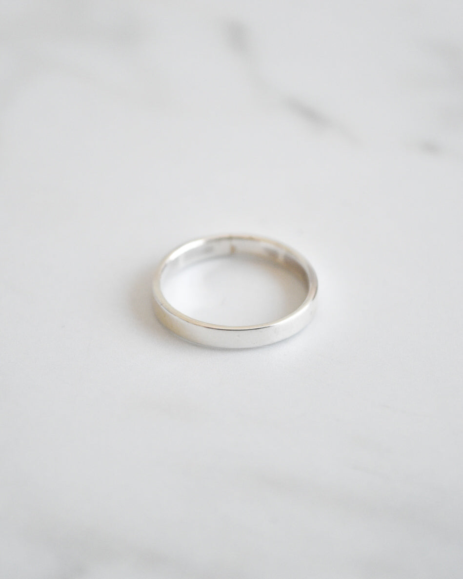 Anillo Banda Esencial – Plata 925 tailandesa - 12