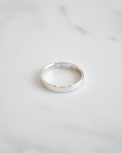 Anillo Banda Esencial – Plata 925 tailandesa