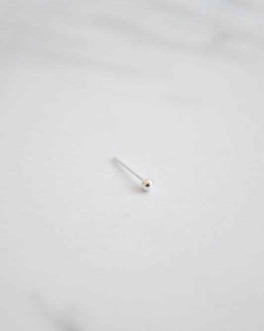 Piercing Nariz Pelotita Plata 925 Tailandesa