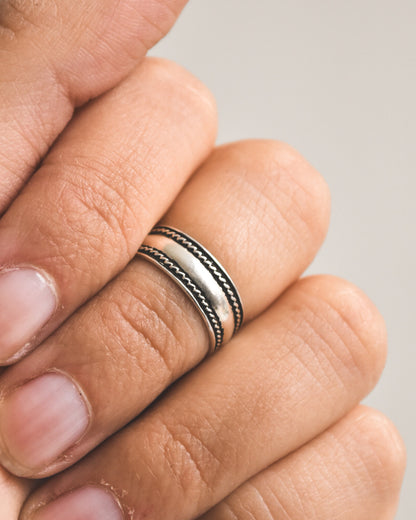 Midi Plata 925 con Diseño Bohemio