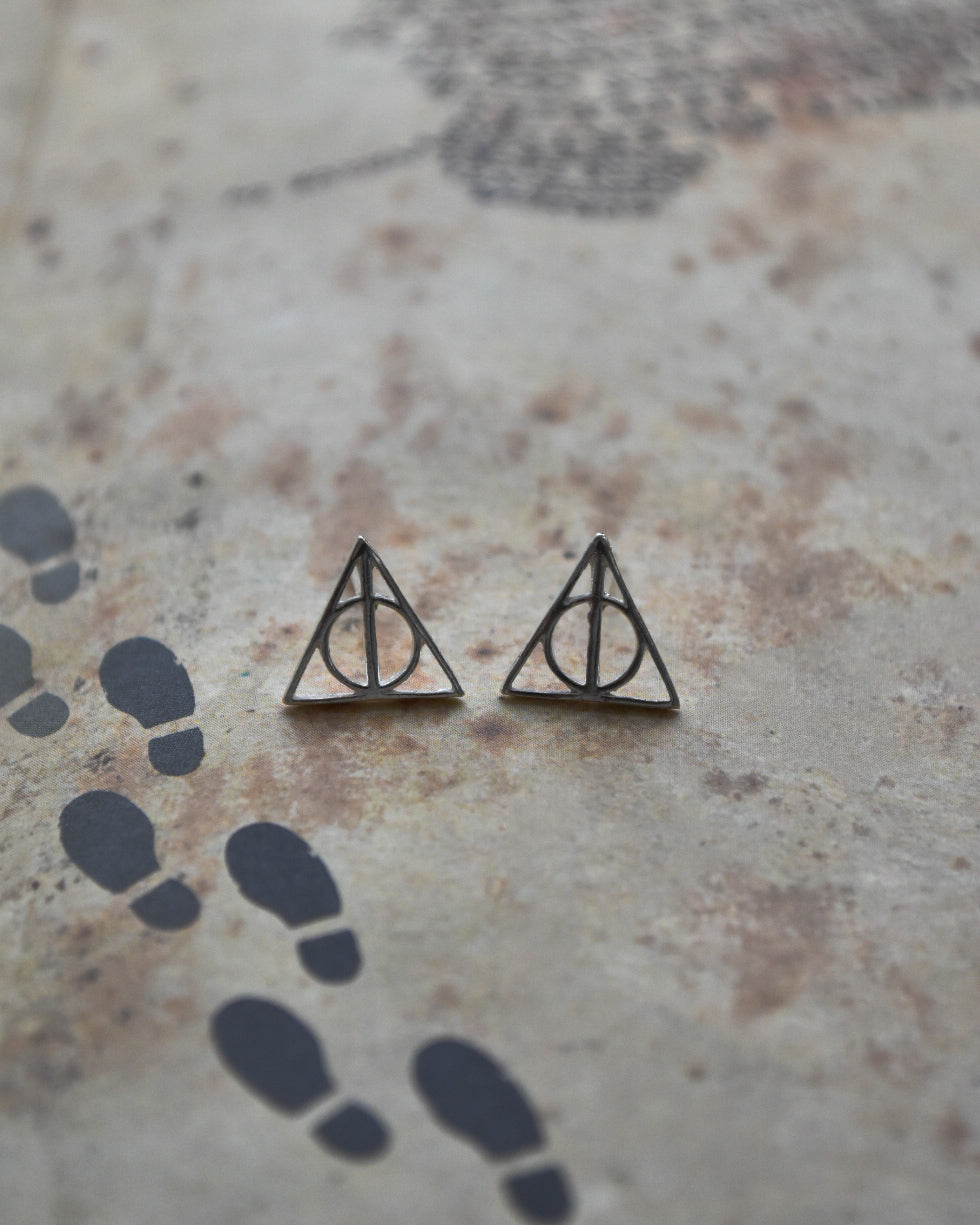 Aros Reliquias de la Muerte Plata 925 · Inspirados en Harry Potter