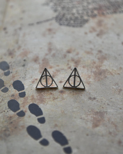 Aros Reliquias de la Muerte Plata 925 · Inspirados en Harry Potter