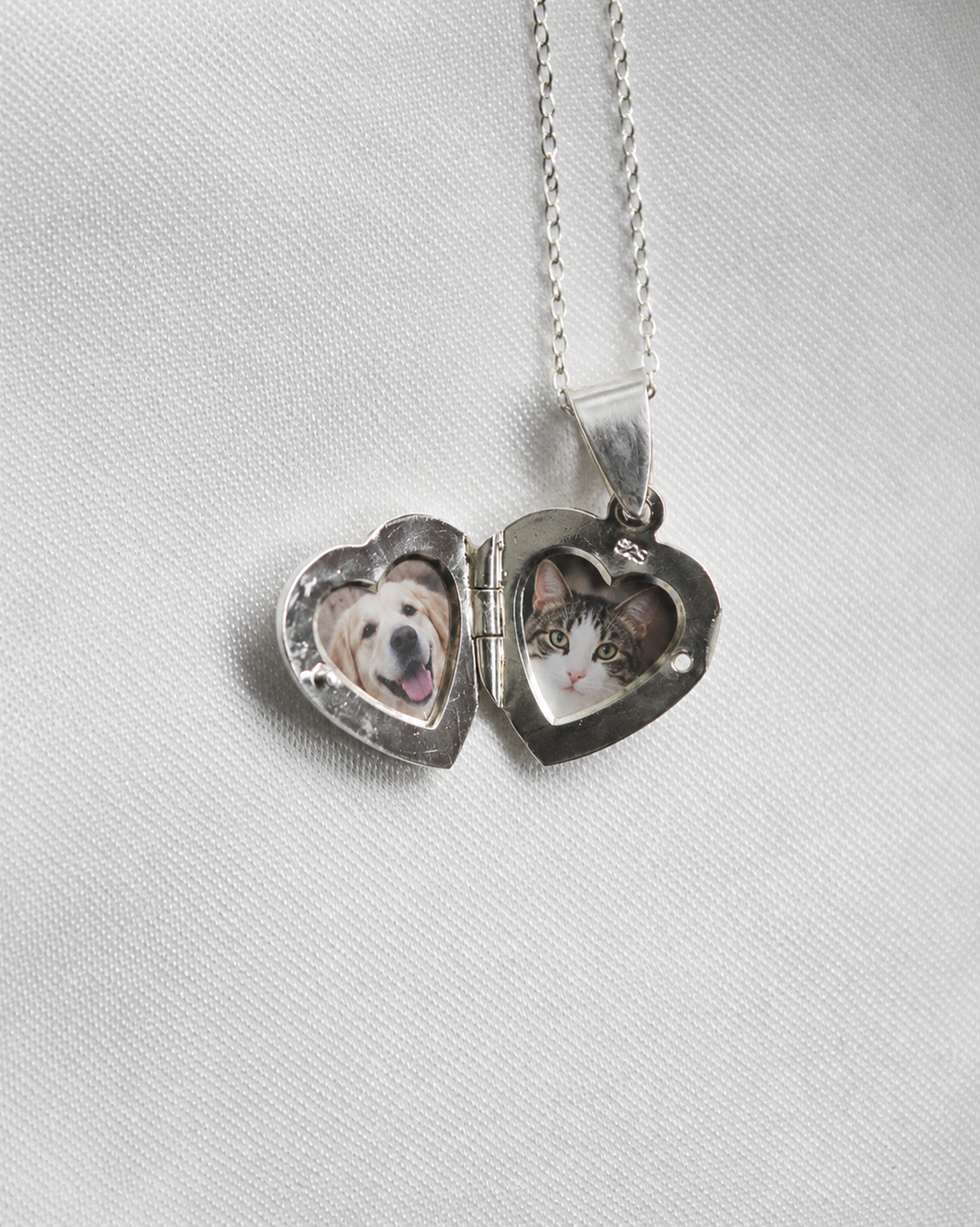 Corazón Silvestre – Mini Relicario de Plata 925